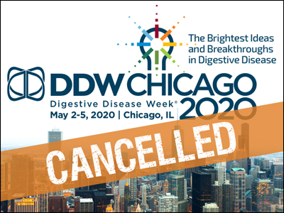 DDW 2020 Cancelled